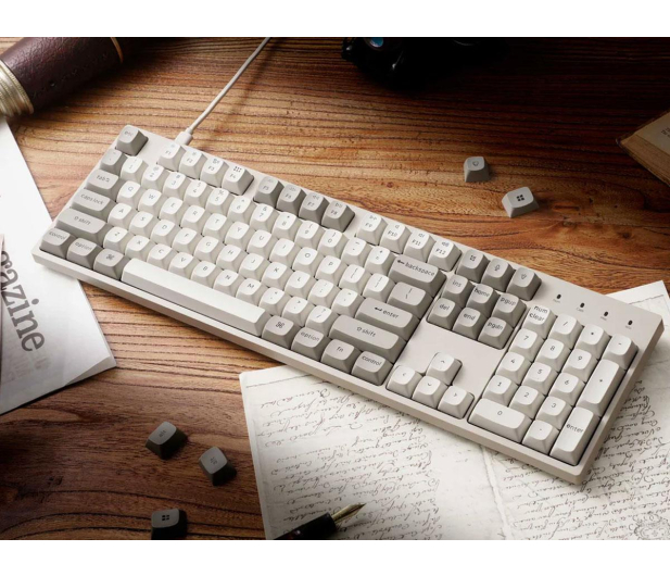 Keychron C2Pro M1 Wired Mechanical Super Red RGB HotSwap FullSize - 1507470 - zdjęcie 3